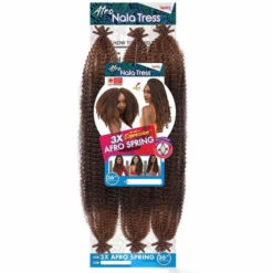 3 X Mèches Pré Séparées Afro Spring Twist - Janet Collection -Evolve Cosmetiques 3 x meches a natter twist out braid out afro spring pre separees janet collection