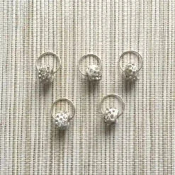 Evolve Cosmetiques 25 Evolve Cosmetiques -Evolve Cosmetiques 5 bijoux cheveux perles avec strass argent tresses locks diouda