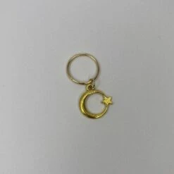 5 Bagues Pour Tresses Nattes Et Locks - Lune Et étoile -Evolve Cosmetiques 5 bijoux de cheveux pendentif lune avec etoile tresses locks bed3a argente 262086