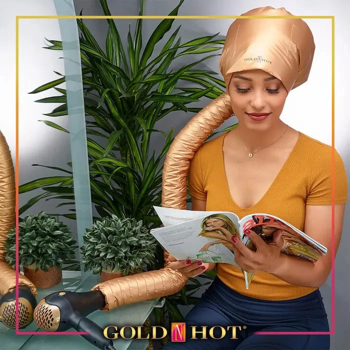 Casque Sèche-cheveux Gonflable - Gold'n Hot 7 Casque Sèche-cheveux Gonflable - Gold'n Hot – Image 5