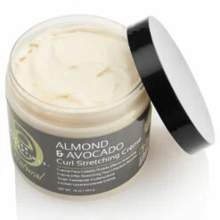Curl Stretching Crème - Design Essentials Natural -Evolve Cosmetiques DESIGN ESSENTIALS Almond avocado Curl Stretching Creme