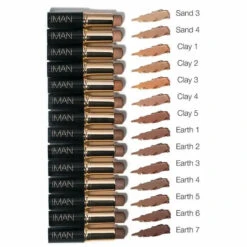 Fond De Teint Stick Peau Mixte à Grasse - IMAN Cosmetics -Evolve Cosmetiques Fond de teint stick peau noire
