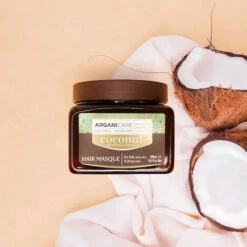 Masque Nourrissant Réparateur - Arganicare Coco 5 Masque Nourrissant Réparateur - Arganicare Coco -Evolve Cosmetiques Masque cheveux nourrissant reparateur arganicare coconut