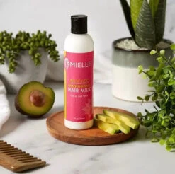 Lait Capillaire Moisturizing Avocado Hair Milk - Mielle Organics -Evolve Cosmetiques Mielle Avocado Moisturizing Hair Milk