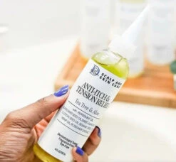 Soin Apaisant Anti-démangeaisons - Design Essentials -Evolve Cosmetiques Scalp Skincare Anti itch tensionrelief soin apaisant cuir chevelu