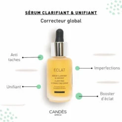 Sérum Clarifiant & Unifiant - Candès -Evolve Cosmetiques Serum clarifiant unifiant Candes eclat