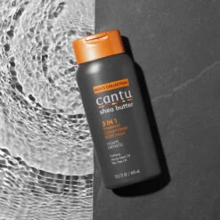Shampoing 3 En 1 Homme Conditioner Body Wash - Cantu Men's -Evolve Cosmetiques Shampoing Homme 3 en 1 CANTU Conditioner Body Wash 400ml