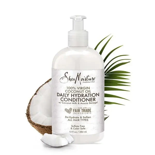 Daily Hydration Conditioner - Après-Shampooing - Shea Moisture 100% Virgin Coconut Oil 5 Daily Hydration Conditioner - Après-Shampooing - Shea Moisture 100% Virgin Coconut Oil – Image 3