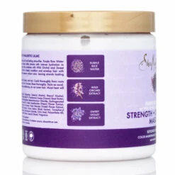 Masque Cheveux Colorés Strength Color Care - Shea Moisture Purple Rice Water -Evolve Cosmetiques SheaMoisture Purple Rice Water Strength Color CareMasque