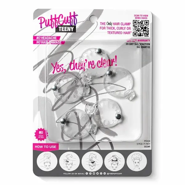 Lot De 5 Anneaux Transparents - PuffCuff 3 Lot De 5 Anneaux Transparents - PuffCuff