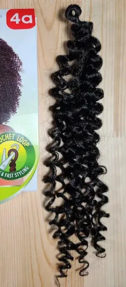 Mèches Crochet Afro X-Pression 4A Kinky Loop - Outré -Evolve Cosmetiques X pression crochet Braid 4A Kinky Loop Outre