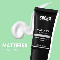 Base Matifiante Mattifier Face Primer - Sacha Cosmetics -Evolve Cosmetiques base matifiante peau noire sacha cosmetics