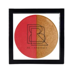Blush Enlumineur Duo COLOR+GLOW - BE+RADIANCE 15 Blush Enlumineur Duo COLOR+GLOW - BE+RADIANCE -Evolve Cosmetiques be radiance color glow blush enlumineur probiotiques n 03 red