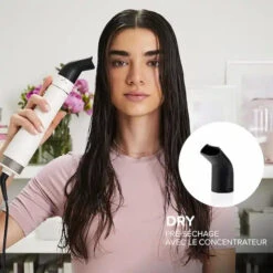 Brosse Soufflante Air Wonder 8-en-1 - Bellissima -Evolve Cosmetiques bellissima brosse soufflante sechante cheveux