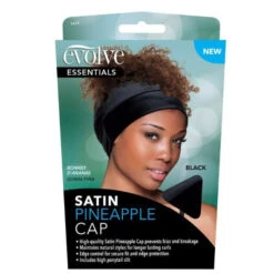 Bonnet Satin Pineapple Sleep Cap Pour Ananas - Evolve -Evolve Cosmetiques bonnet evolve satin pineapple sleep cap pour ananas fl4109 672060
