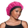 Bonnet En Satin Fuchsia - Evolve