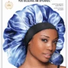 Bonnet Satin XXL Extra Large - Evolve Luxe -Evolve Cosmetiques bonnet satin extra large evolve luxe
