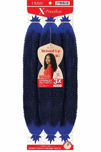 Mèches X-Pression Twisted Up Springy Afro Twist 24 Pouces 3X - Outré 7 Mèches X-Pression Twisted Up Springy Afro Twist 24 Pouces 3X - Outré – Image 5