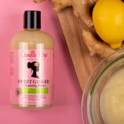 Shampoing Doux Sweet Ginger Cleansing Rinse - Camille Rose -Evolve Cosmetiques camille rose shampoing cheveux crepus boucles gingembre citron