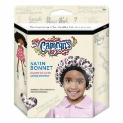 Bonnet De Nuit Satin Pour Enfant - Camryn's BFF -Evolve Cosmetiques camryns bff bonnet nuit satin enfant animal print 824