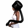 Casque Sèche-cheveux Gonflable SoftHood - HairFlair Curlformers -Evolve Cosmetiques casque seche cheveux gonflable curlformers softhood noir