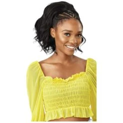 Perruque Converti Cap CELESTIAL WAVES - Outré -Evolve Cosmetiques celestial waves perruque converti cap outre noir 1b 3 quart