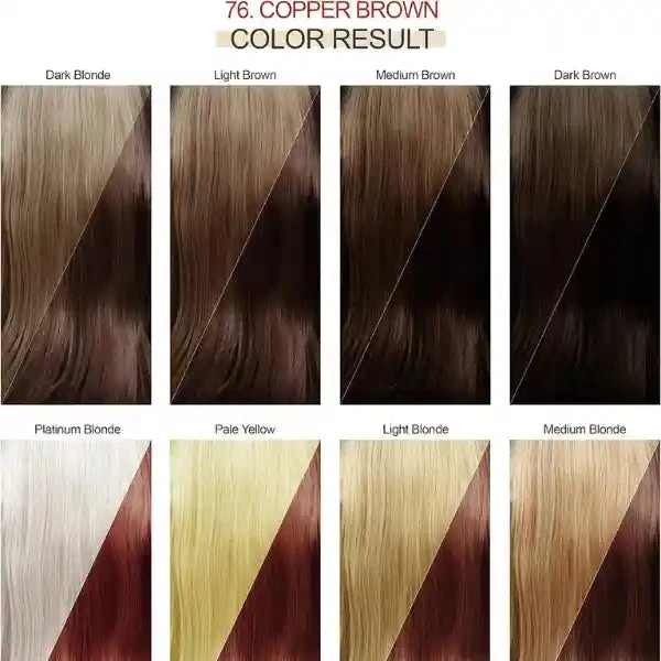 Coloration Semi-permanente 76 Copper Brown - ADORE 4 Coloration Semi-permanente 76 Copper Brown - ADORE – Image 2