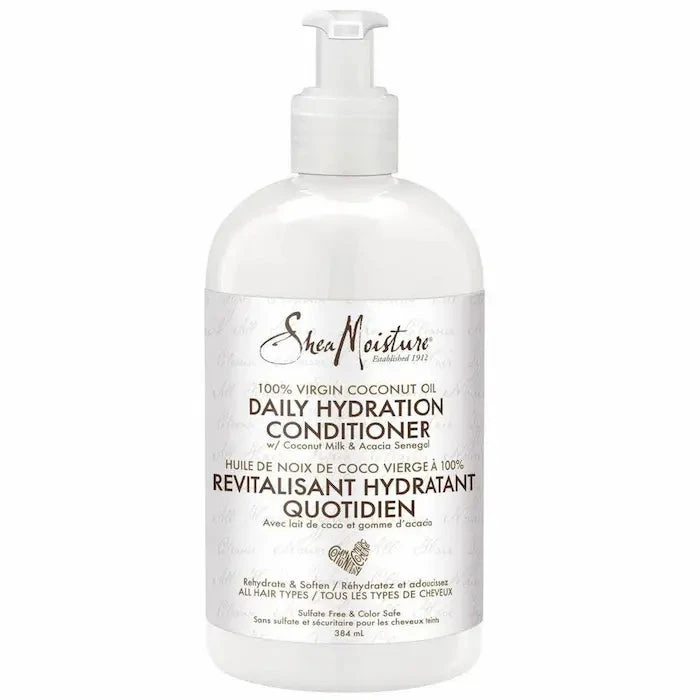 Daily Hydration Conditioner - Après-Shampooing - Shea Moisture 100% Virgin Coconut Oil 3 Daily Hydration Conditioner - Après-Shampooing - Shea Moisture 100% Virgin Coconut Oil