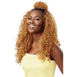 Perruque Converti Cap Dominican Bounce - Outré -Evolve Cosmetiques converti cap dominican bounce dr2 golden amber outre 2