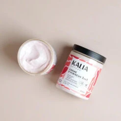 Crème D'Hibiscus 3 En 1 - Kalia Nature -Evolve Cosmetiques creme cheveux hibiscus 3 en 1 kalia nature