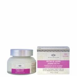 Crème Ayurvédique Nectar De Jasmin SPF 15 - Soin & Tradition -Evolve Cosmetiques creme de jour au jasmin spf 15 boite soin et tradition