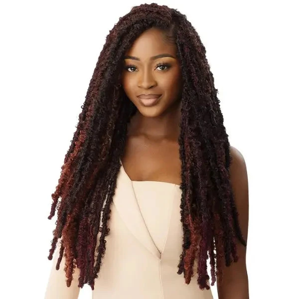 Crochet Braids Faux Butterfly Locs - Outré 3 Crochet Braids Faux Butterfly Locs - Outré