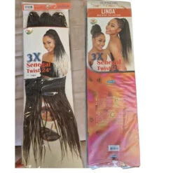 Crochet Braids 3X Senegal Twist 24 Pouces - Supreme Hair -Evolve Cosmetiques crochet braids senegalese twist ombre supreme hair packaging