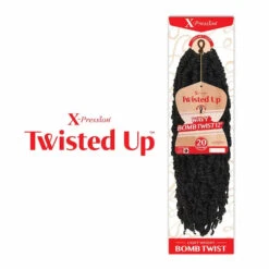 Mèches X-pression WAVY BOMB TWIST 12 Pouces - Outre -Evolve Cosmetiques crochet braids twist curly Xpression