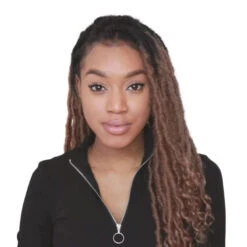 Locks Crochet Straight Bahama Locs 18 Pouces - Outré -Evolve Cosmetiques crochets braids fausses locks blondes bahama locs straight xpression outre om27