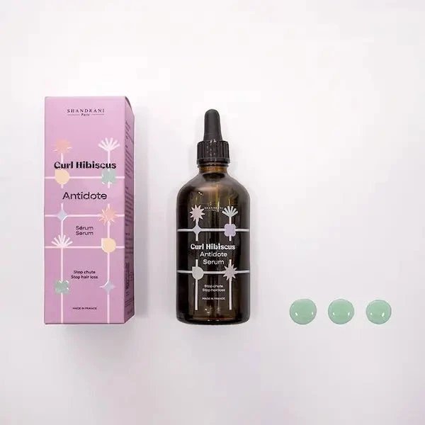 Sérum Anti-chute Antidote Concentré D'Huile - Curl Hibiscus 4 Sérum Anti-chute Antidote Concentré D'Huile - Curl Hibiscus – Image 2