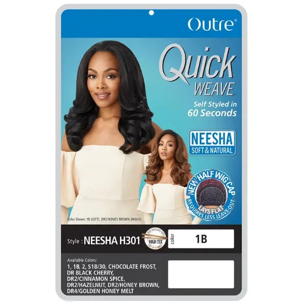 Perruque Demi-Tête Wavy Yaki Neesha H301 - Outré 6 Perruque Demi-Tête Wavy Yaki Neesha H301 - Outré – Image 4