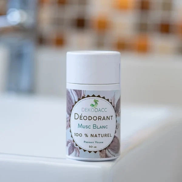 Déodorant Naturel Stick Musc Blanc - Dekodacc 4 Déodorant Naturel Stick Musc Blanc - Dekodacc – Image 2