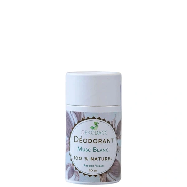 Déodorant Naturel Stick Musc Blanc - Dekodacc 3 Déodorant Naturel Stick Musc Blanc - Dekodacc