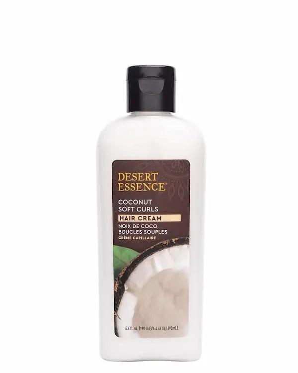 Crème Capillaire Coconut Soft Curls Hair Cream - Desert Essence 3 Crème Capillaire Coconut Soft Curls Hair Cream - Desert Essence