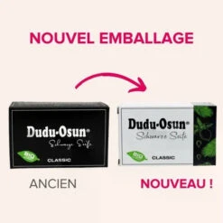 Savon Noir Bio - Dudu Osun Classic -Evolve Cosmetiques dudu osun savon noir bio nouvel emballage