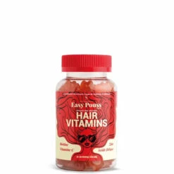 Gummies Hair Vitamins - Easy Pouss -Evolve Cosmetiques easy pouss hair vitamins gummies shandrani