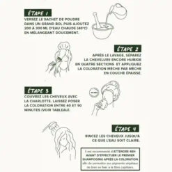 Coloration Végétale Châtain Acajou N°4.5 - Emblica -Evolve Cosmetiques emblica coloration vegetale cheveux bio conseil application