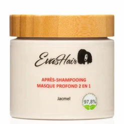 Soin 2-en-1 Masque Profond & Après-shampoing Jacmel - Evashair -Evolve Cosmetiques evashair apres shampoing masque jacmel 500ml