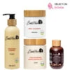 Gamme Complète Soins Cheveux Secs - EvasHair -Evolve Cosmetiques evashair gamme soin cheveux crepus boucles secs haiti