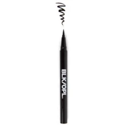 Eye Liner Liquide Precision - Black Opal -Evolve Cosmetiques eyeliner liquide noir waterproof longue tenue black opal 2