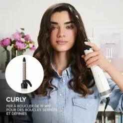 Brosse Soufflante Air Wonder 8-en-1 - Bellissima -Evolve Cosmetiques fer a boucler boucles serrees