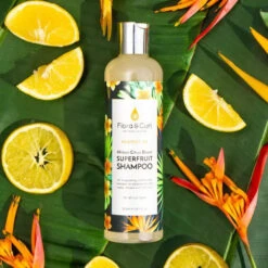 Shampoing Hydratant African Citrus Superfruit - Flora & Curl -Evolve Cosmetiques flora andcurl hydrate me superfruit shampoo