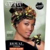 Foulard De Tête Wrap Cheveux Imprimé Jaune - Evolve -Evolve Cosmetiques foulard de tete evolve jaune orange fl0635 261513