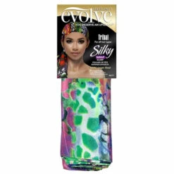 Foulard De Tête Silky Wrap Scarf - Evolve -Evolve Cosmetiques foulard de tete imprime evolve silky wrap scarf
